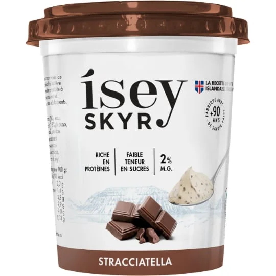 Yaourt Skyr Straciatella