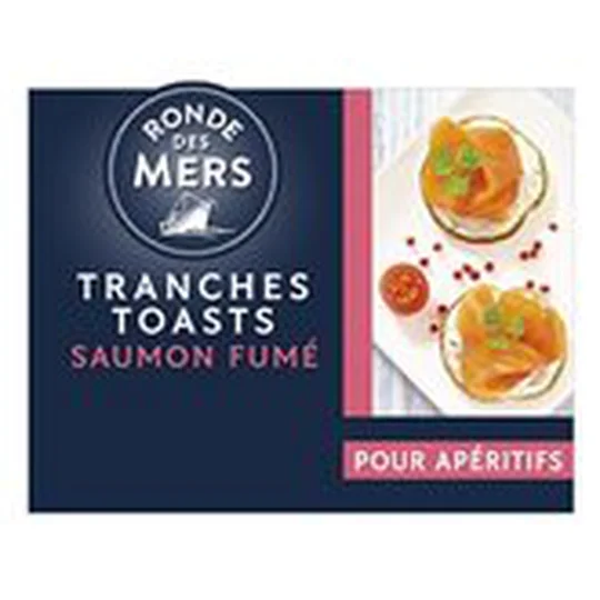 Saumon Tranches pour toasts