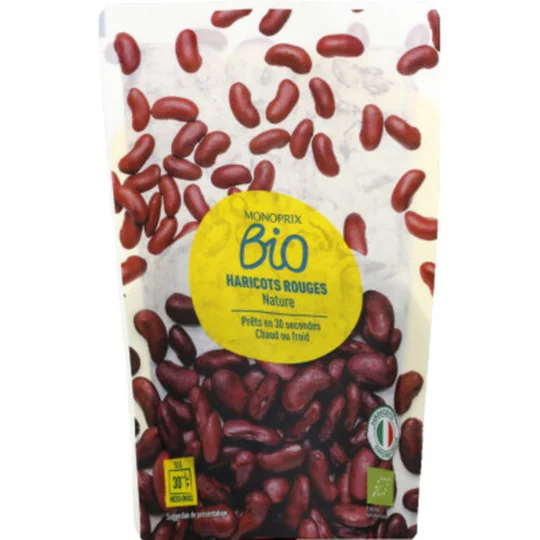 Haricots rouges nature bio