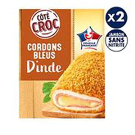 Cordons bleus Dinde x2