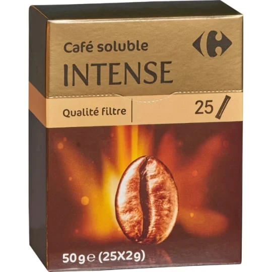 Café soluble intense