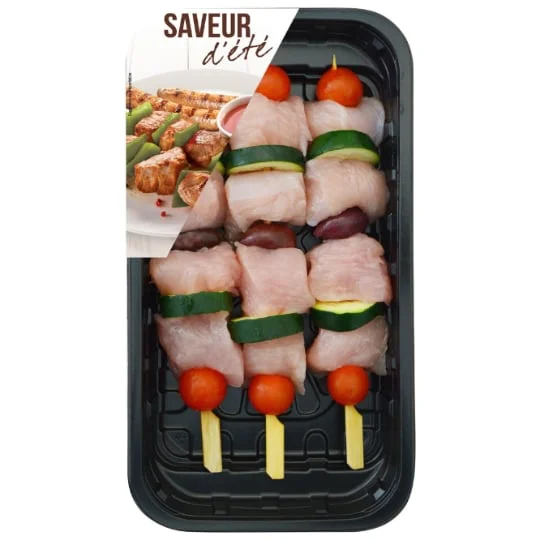 Brochettes de dinde traditionnelles
