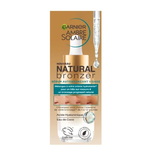 Sérum autobronzant visage Natural bronzer