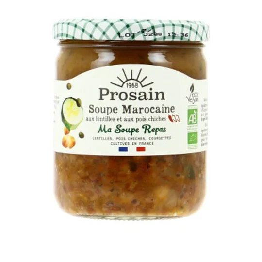 Soupe marocaine Bio - Ma Soupe Repas