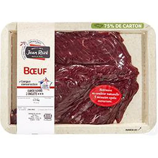 Steak d'onglet de viande bovine