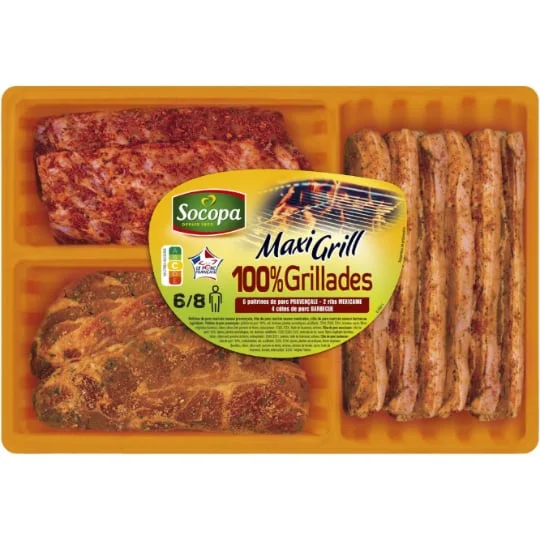 Plateau viande 100% grillades