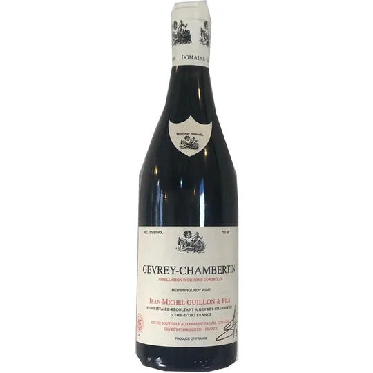 Vin rouge AOP Gevrey-Chambertin Domaine Guillon