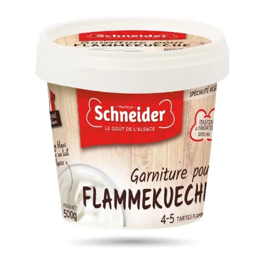 Garniture pour tarte flambée