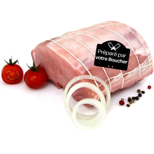 Viande de porc : rôti filet sans os à rôtir