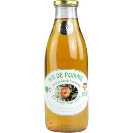 Jus de pomme bio Normandie