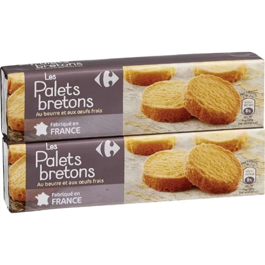Biscuits palets bretons