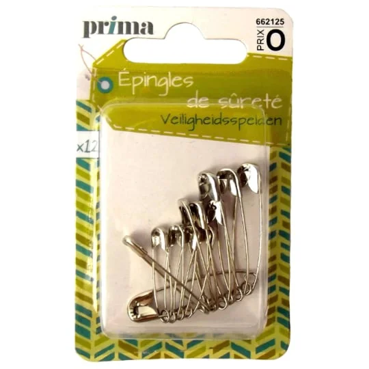 Epingle de sûreté x12