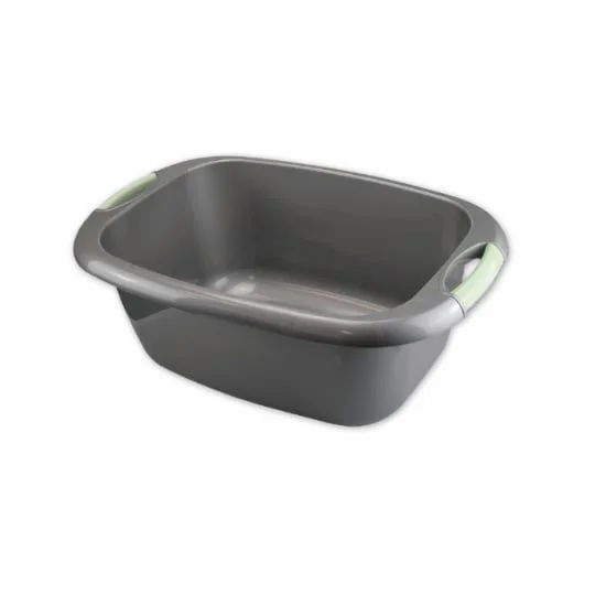 Bassine noire rectangulaire 22L