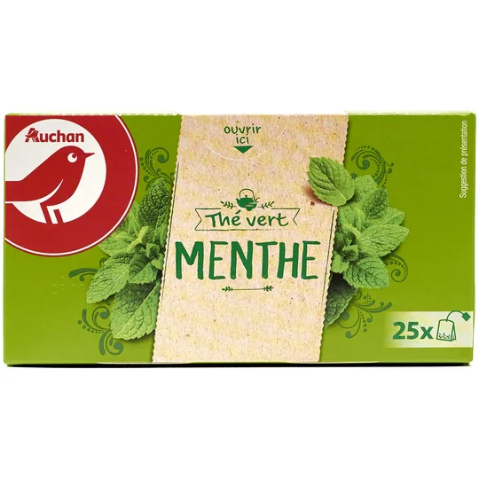Thé vert menthe