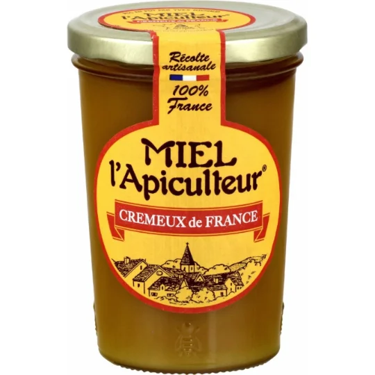 Miel apiculteur crémeux de france