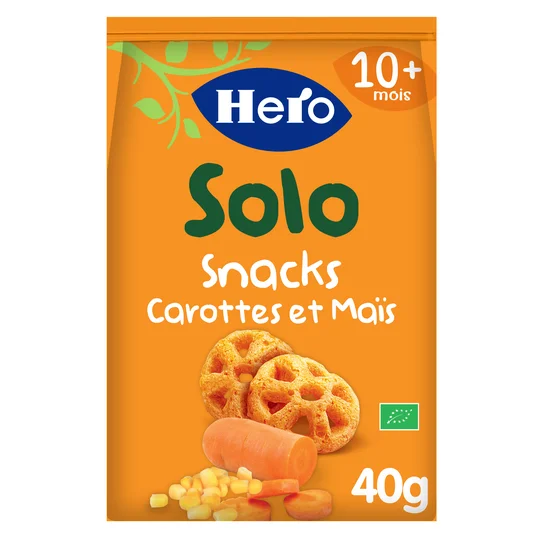 Sachet Snack Solo Carottes & mais