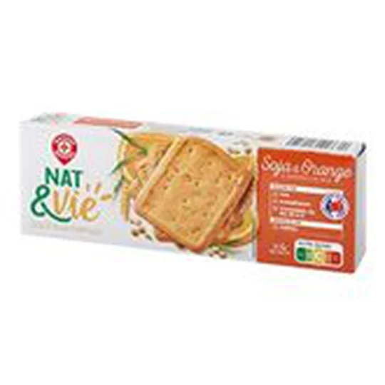 Biscuits Nat&Vie Soja/orange
