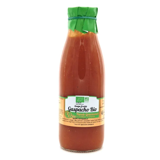 Soupe froide gaspacho BIO