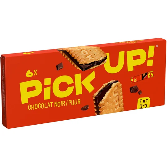 Biscuits fourrés au chocolat noir