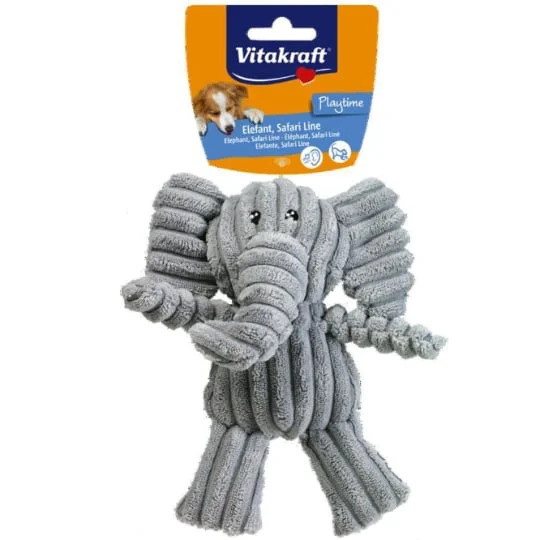 Peluche pour chien éléphant