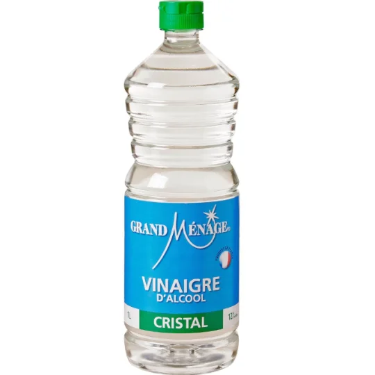 Vinaigre d'alcool cristal