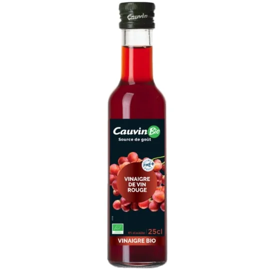Vinaigre de vin rouge bio