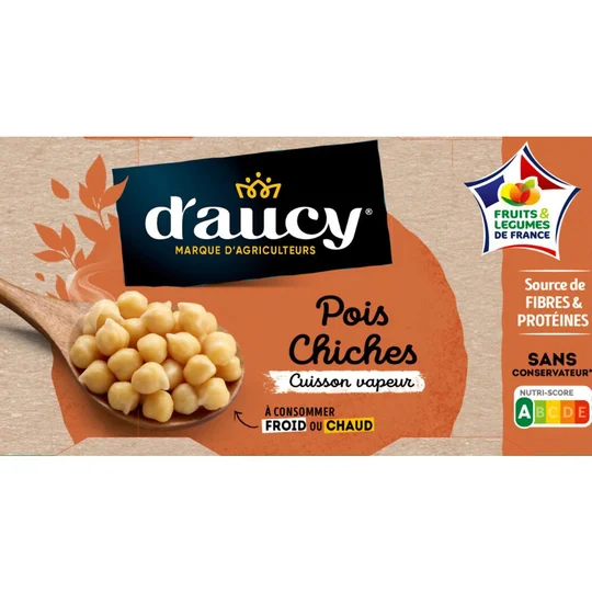 Pois chiches cuisson vapeur