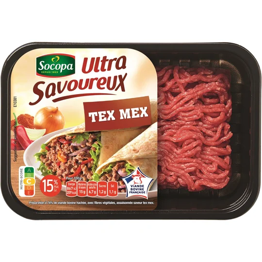 Ultra Savoureux Tex Mex 15%MG