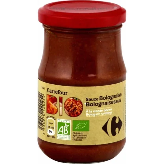 Sauce bio bolognaise