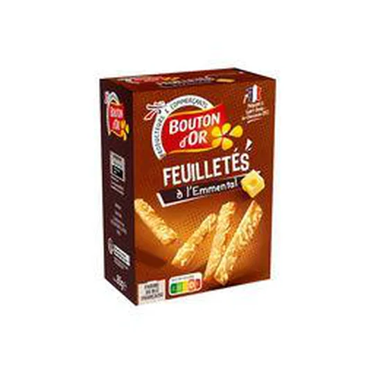 Feuilletés à l'emmental