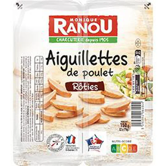 Aiguillettes de poulet rôties