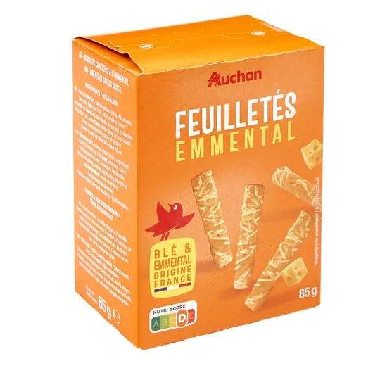 Feuilletés à l'emmental