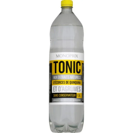 Boisson Tonic aux extraits naturels d'écorces de quinquina
