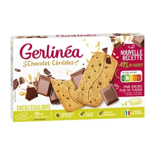Biscuits chocolat céréales