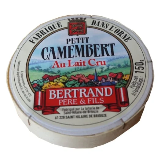 Camembert Petit Au Lait Cru