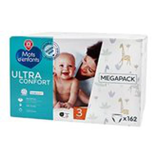 Couches bébé -T3 Ultra confort - 4/9kg - x162