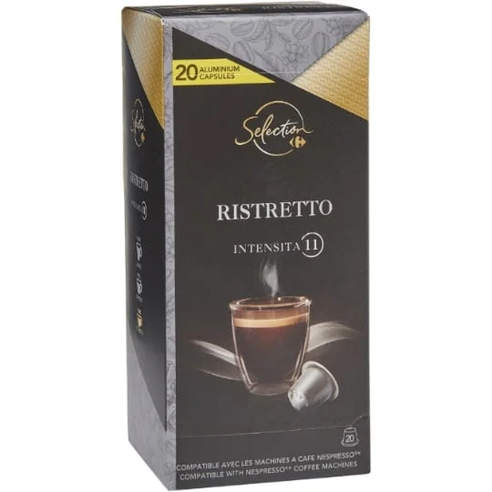 Café capsules Compatibles Nespresso Ristretto