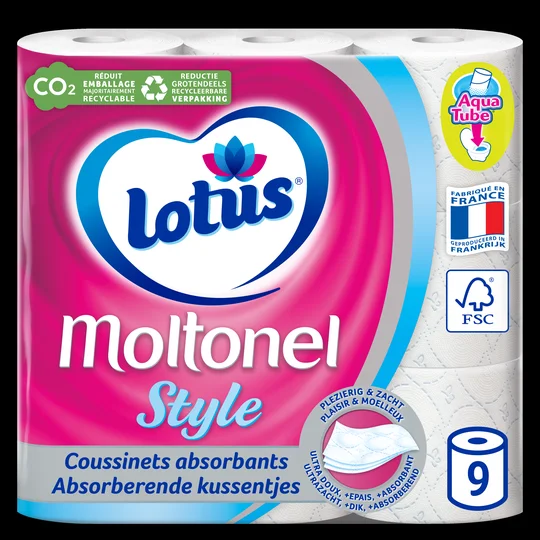 Papier toilette Style Moltonel