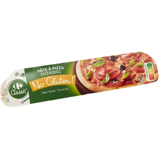 Pâte à pizza sans gluten