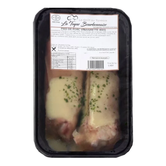 Pieds de porc vinaigrette