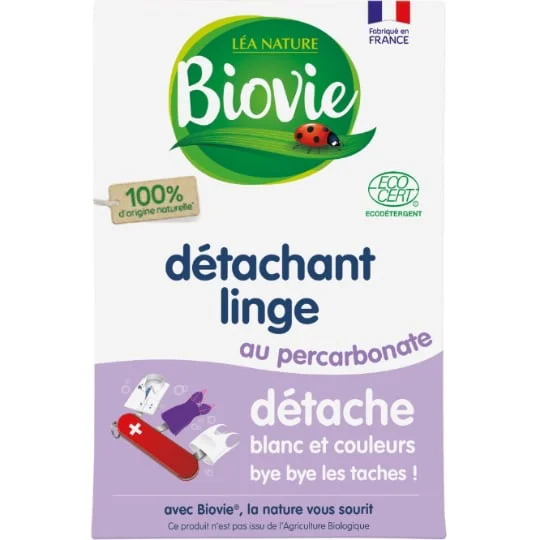 Détachant linge au percarbonate blanc et couleur