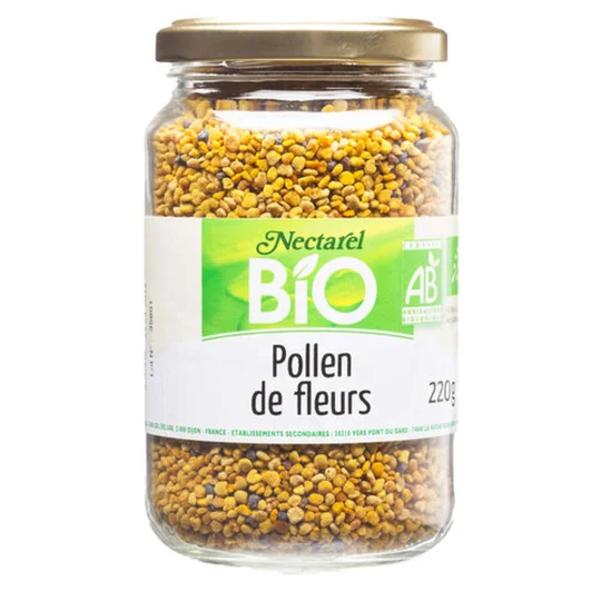 Abeille Diligente Pollen de Fleurs Bio