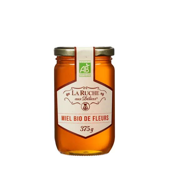 Miel de fleurs liquide bio
