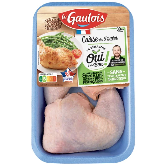 Cuisse de poulet blanc