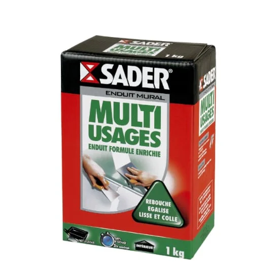 Enduit mural de lissage rebouchage Multi-usages poudre