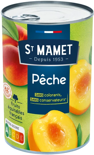Fruits au sirop Pêches