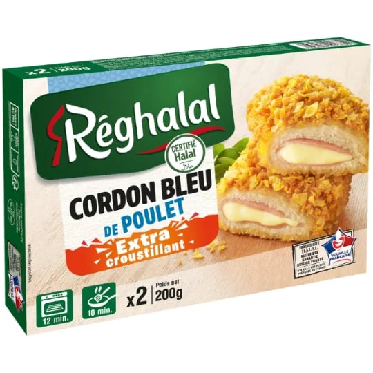Cordon bleu poulet Halal