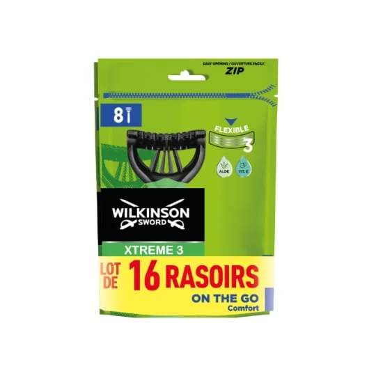 Rasoir jetable Xtreme 3 duo comfort