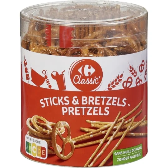 Sticks et bretzels