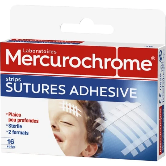 Pansement suture adhésive